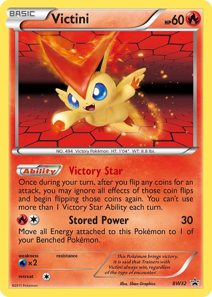 Victini (BW32) [Black & White: Black Star Promos] | Good Games Morley