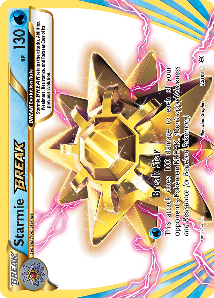 Starmie BREAK (32/108) [XY: Evolutions] | Good Games Morley