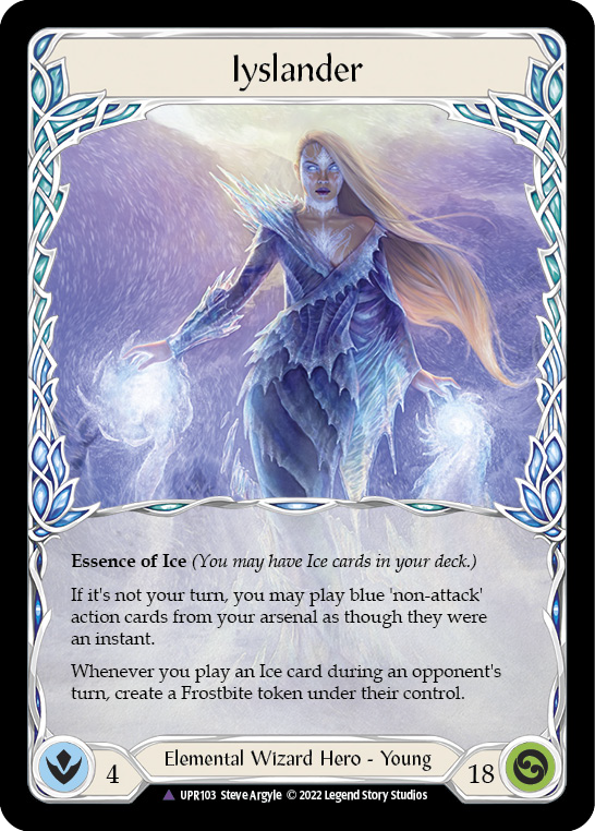 Iyslander (Double-Sided Marvel) [UPR103] (Uprising)  Cold Foil | Good Games Morley