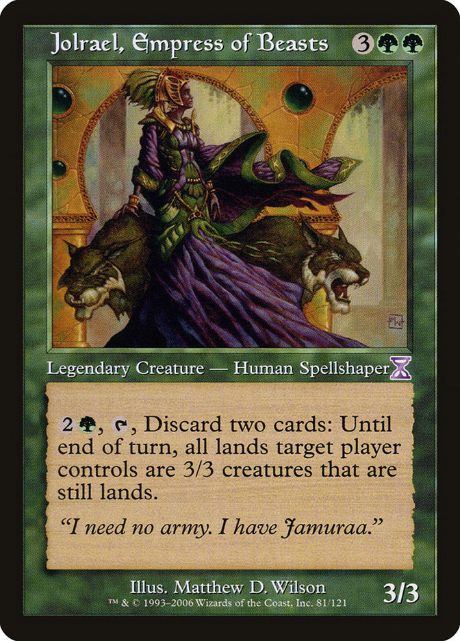 Jolrael, Empress of Beasts [Time Spiral Timeshifted] | Good Games Morley