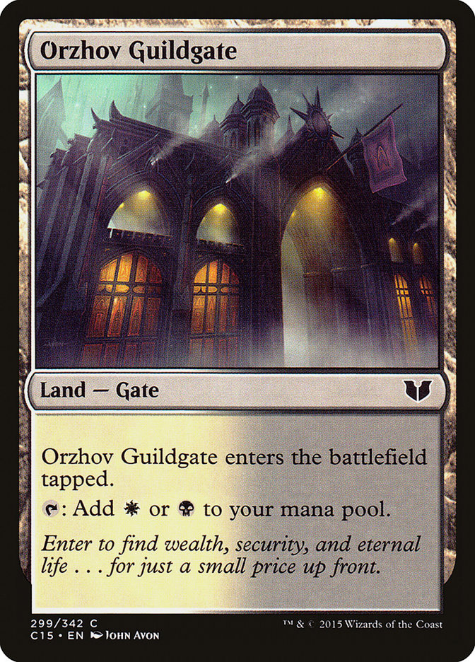 Orzhov Guildgate [Commander 2015] | Good Games Morley