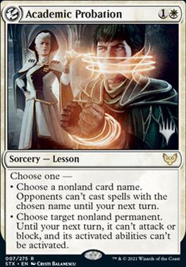 Academic Probation (Promo Pack) [Strixhaven: School of Mages Promos] | Good Games Morley