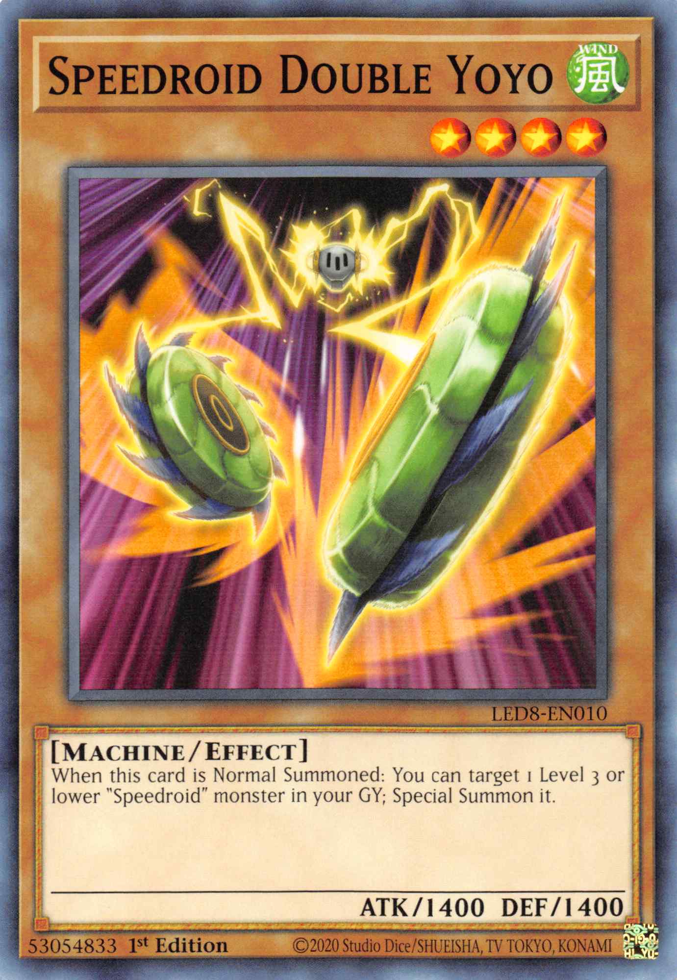 Speedroid Double Yoyo [LED8-EN010] Common | Good Games Morley