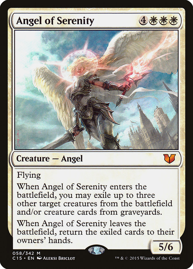 Angel of Serenity [Commander 2015] | Good Games Morley