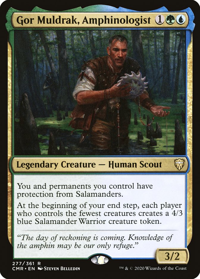 Gor Muldrak, Amphinologist [Commander Legends] | Good Games Morley