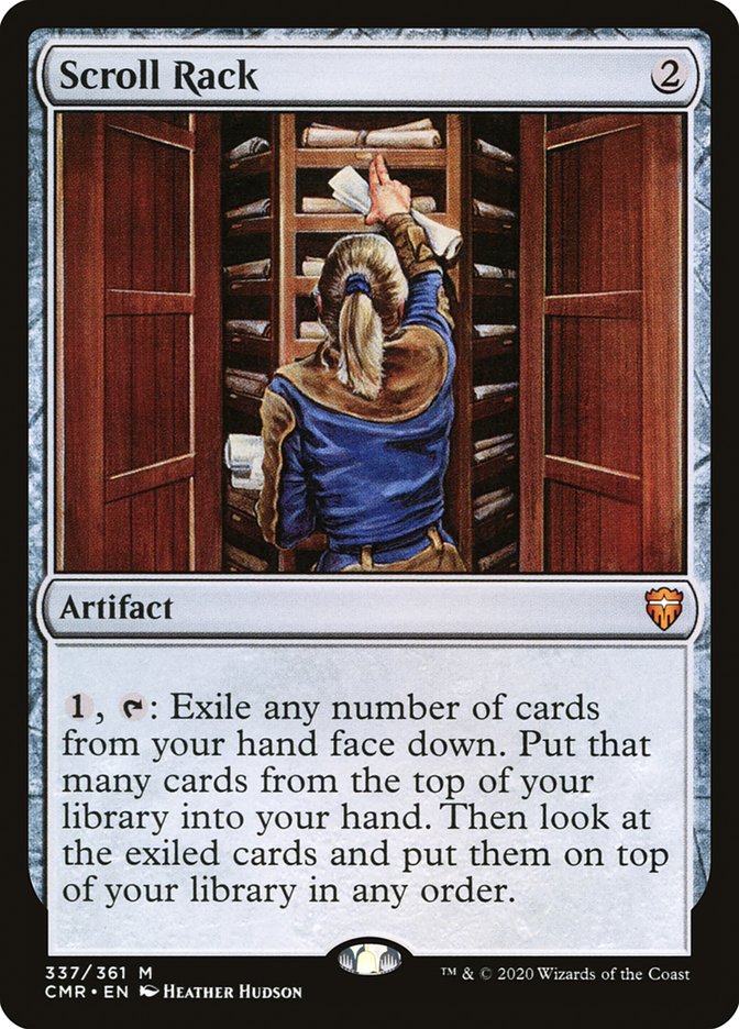 Scroll Rack [Commander Legends] | Good Games Morley
