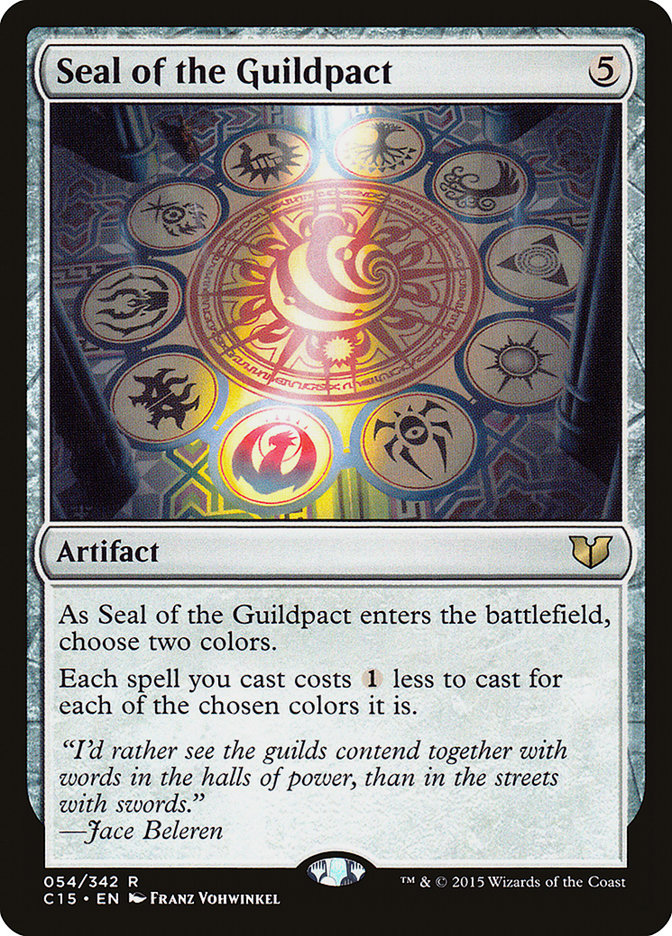 Seal of the Guildpact [Commander 2015] | Good Games Morley