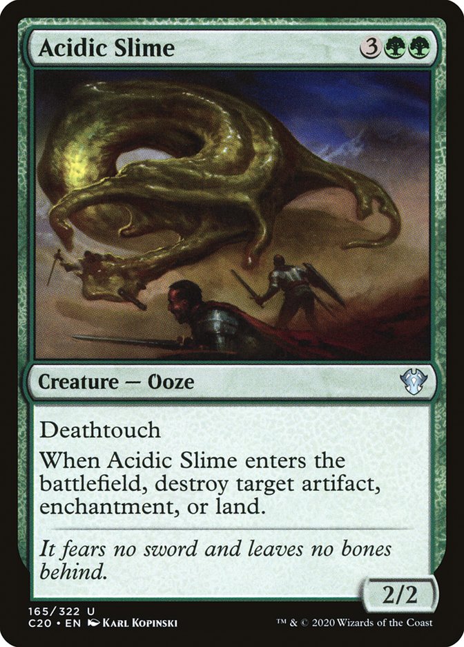 Acidic Slime [Commander 2020] | Good Games Morley