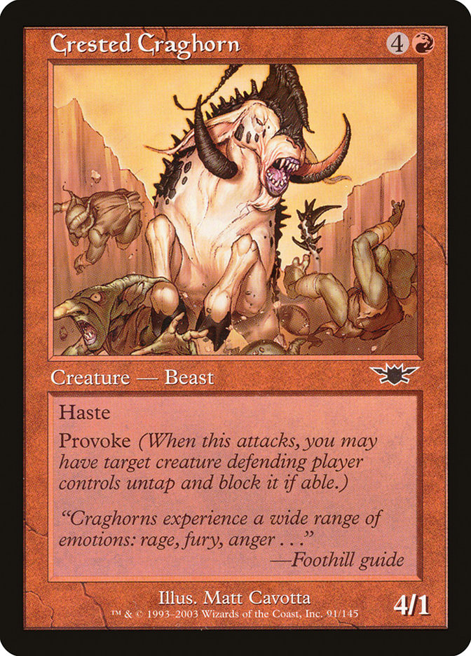 Crested Craghorn [Legions] | Good Games Morley