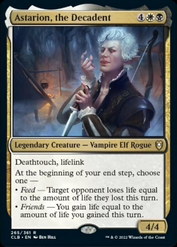 Astarion, the Decadent [Commander Legends: Battle for Baldur's Gate] | Good Games Morley