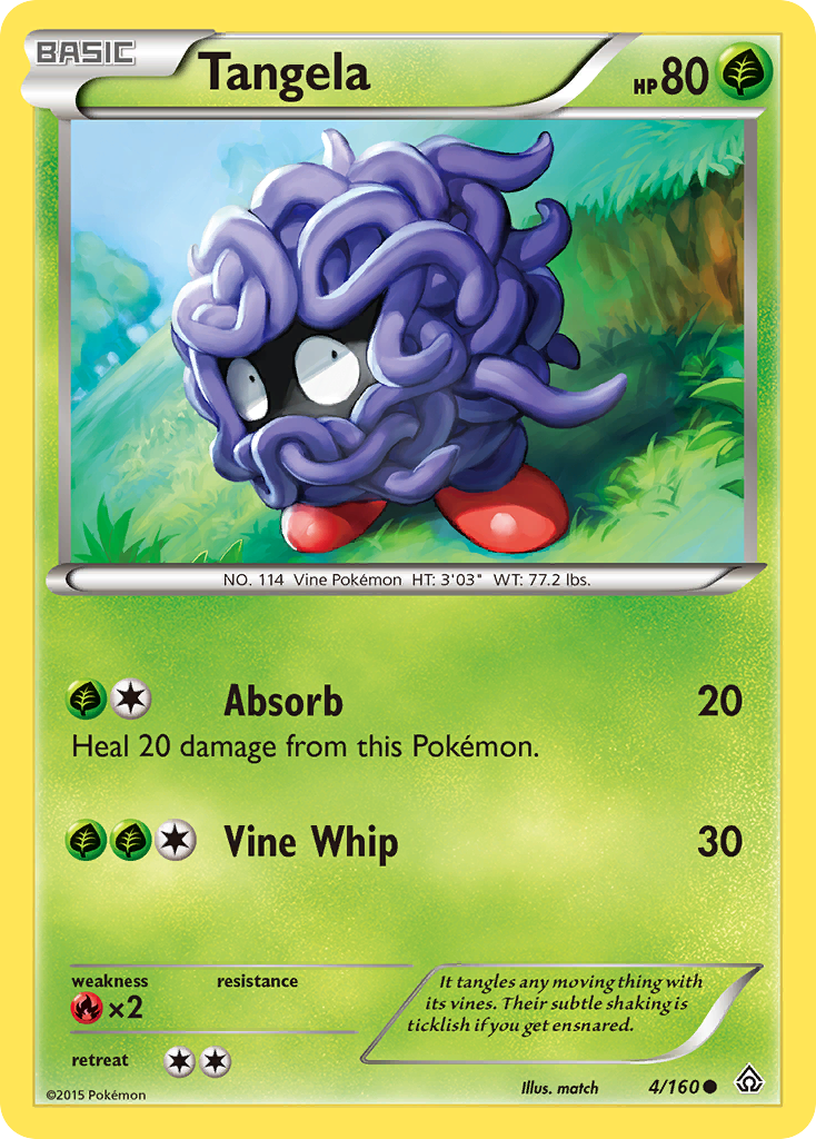 Tangela (4/160) [XY: Primal Clash] | Good Games Morley