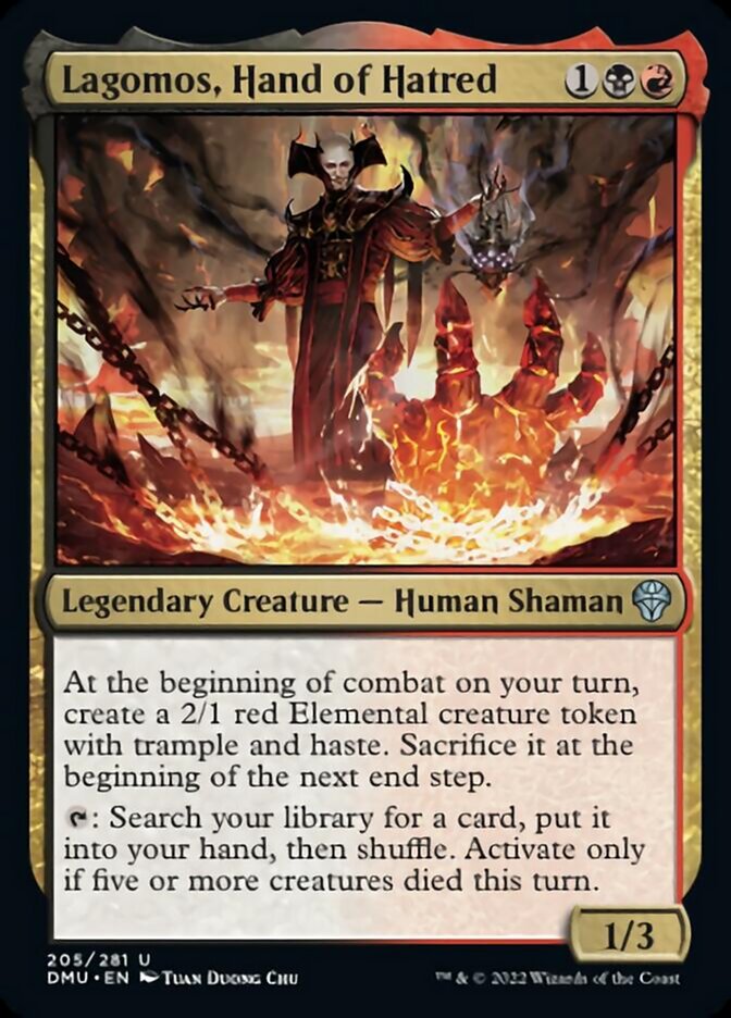 Lagomos, Hand of Hatred [Dominaria United] | Good Games Morley