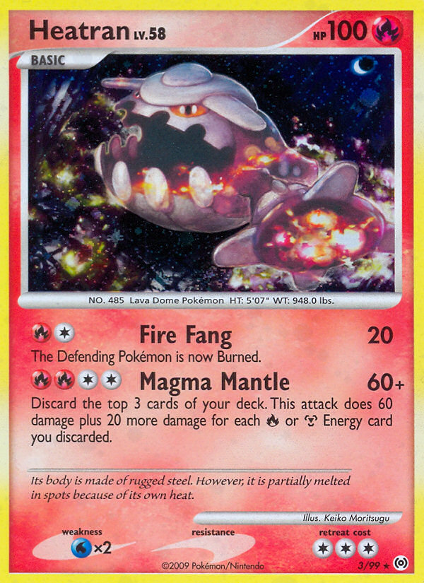 Heatran (3/99) [Platinum: Arceus] | Good Games Morley
