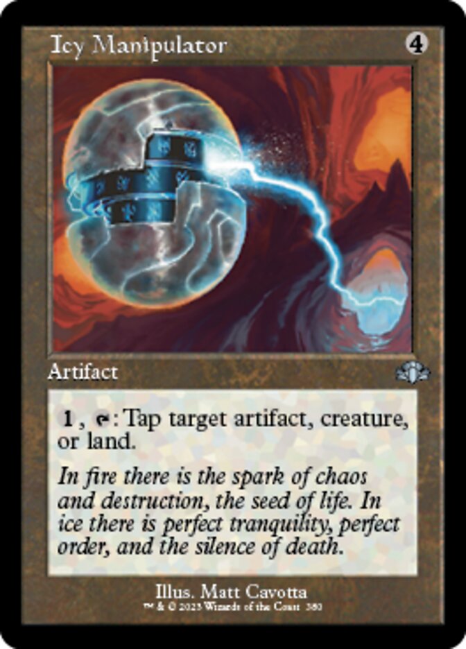 Icy Manipulator (Retro) [Dominaria Remastered] | Good Games Morley