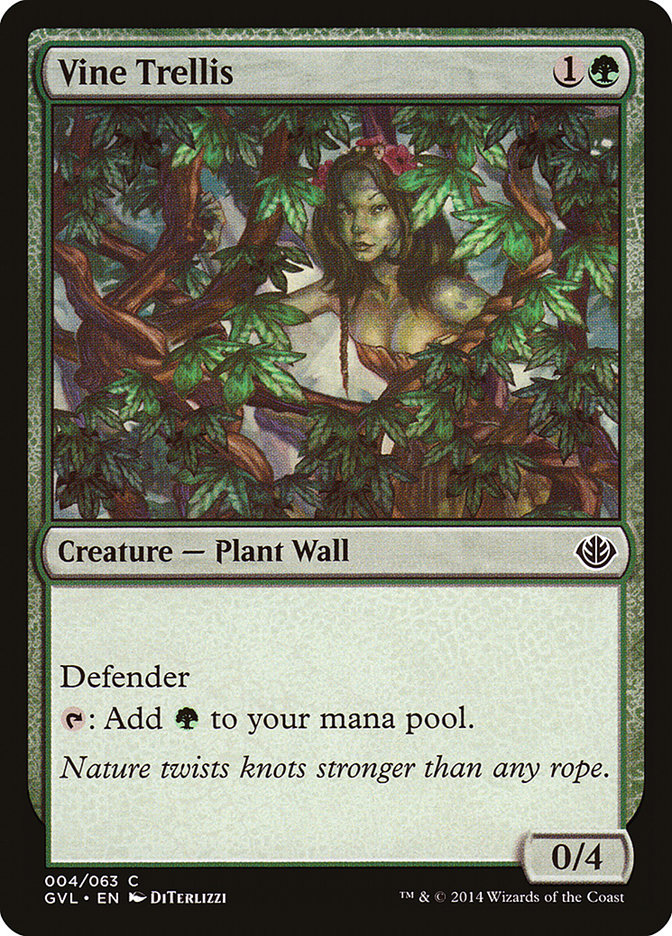 Vine Trellis (Garruk vs. Liliana) [Duel Decks Anthology] | Good Games Morley