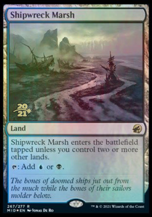 Shipwreck Marsh [Innistrad: Midnight Hunt Prerelease Promos] | Good Games Morley
