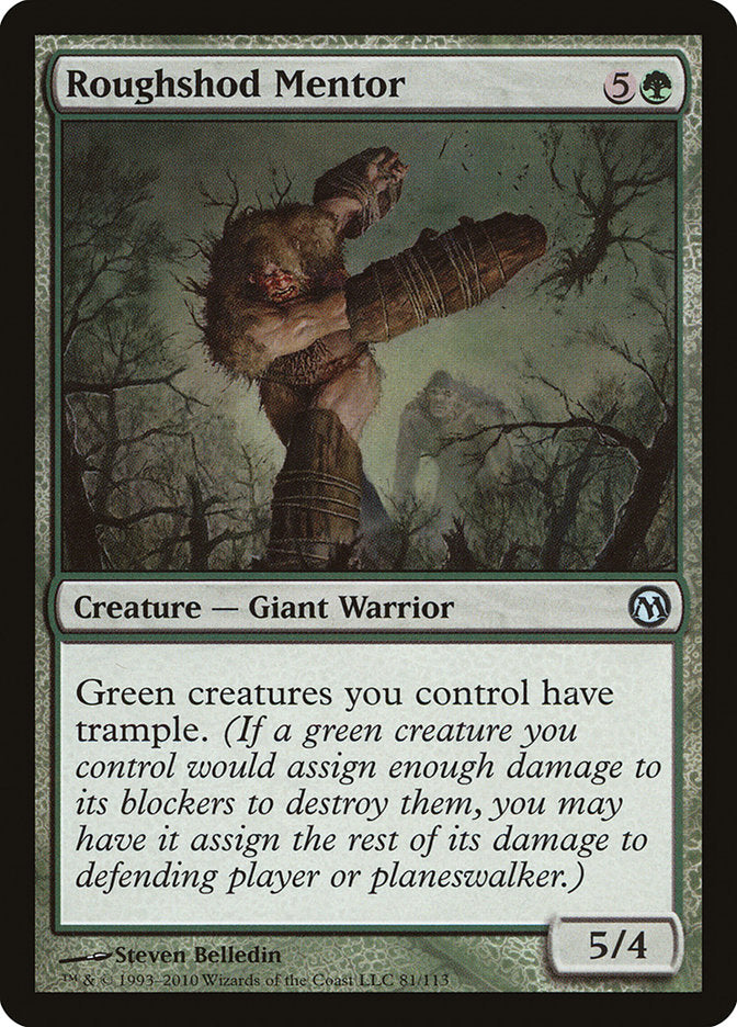 Roughshod Mentor [Duels of the Planeswalkers] | Good Games Morley