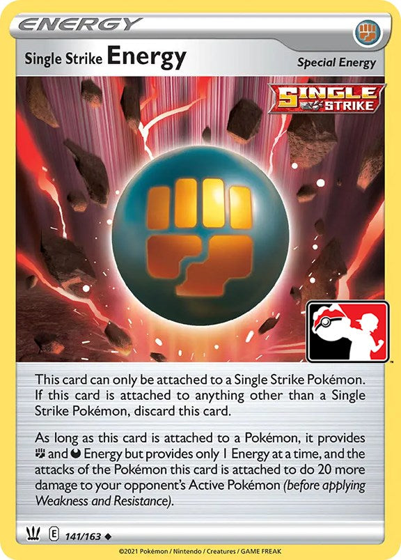 Single Strike Energy (141/163) [Prize Pack Series Two] | Good Games Morley