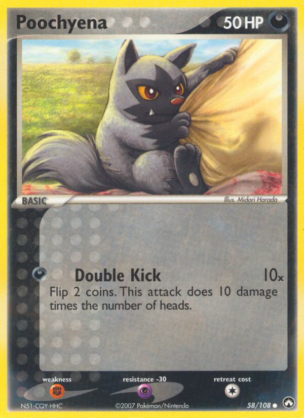 Poochyena (58/108) [EX: Power Keepers] | Good Games Morley