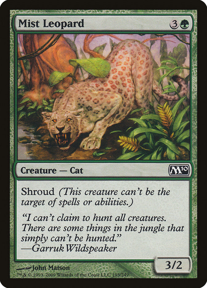 Mist Leopard [Magic 2010] | Good Games Morley