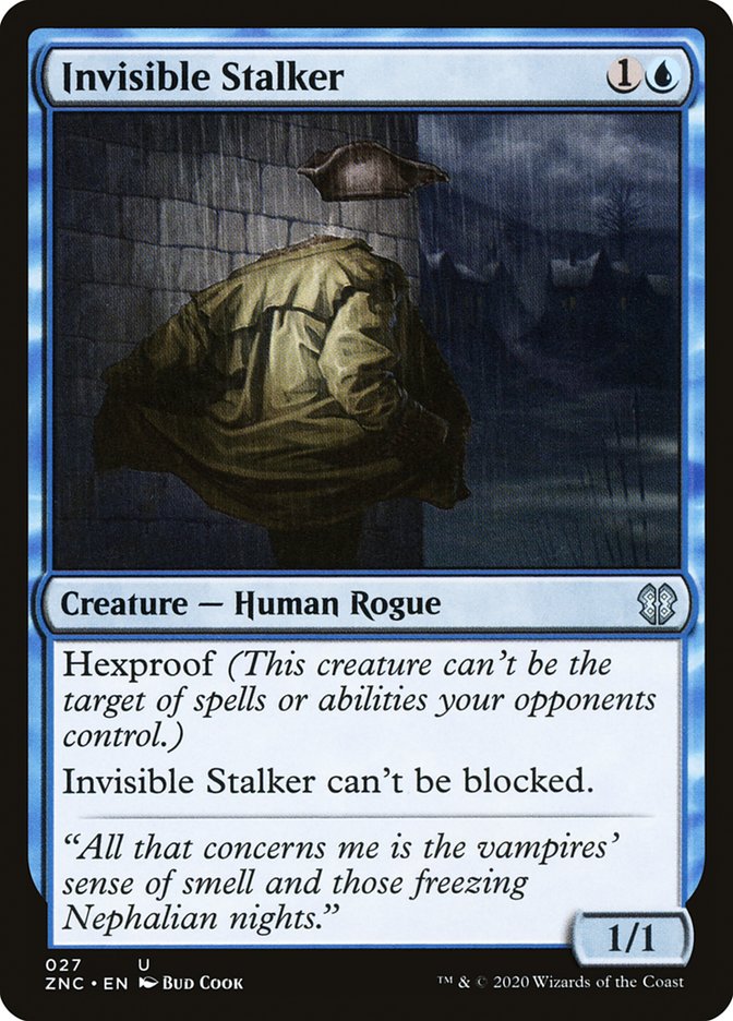 Invisible Stalker [Zendikar Rising Commander] | Good Games Morley