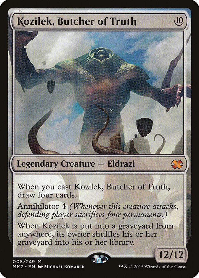 Kozilek, Butcher of Truth [Modern Masters 2015] | Good Games Morley
