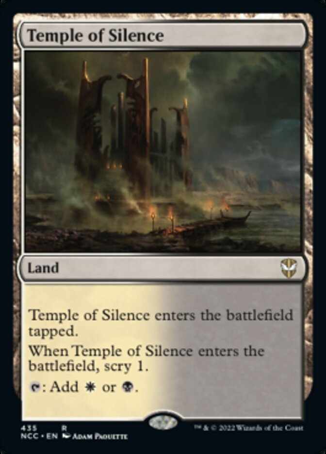 Temple of Silence [Streets of New Capenna Commander] | Good Games Morley