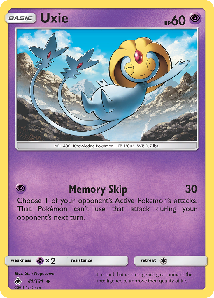 Uxie (41/131) [Sun & Moon: Forbidden Light] | Good Games Morley