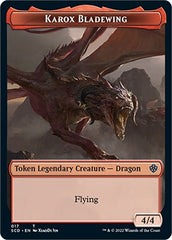 Karox Bladewing // Karox Bladewing Double-Sided Token [Starter Commander Decks] | Good Games Morley