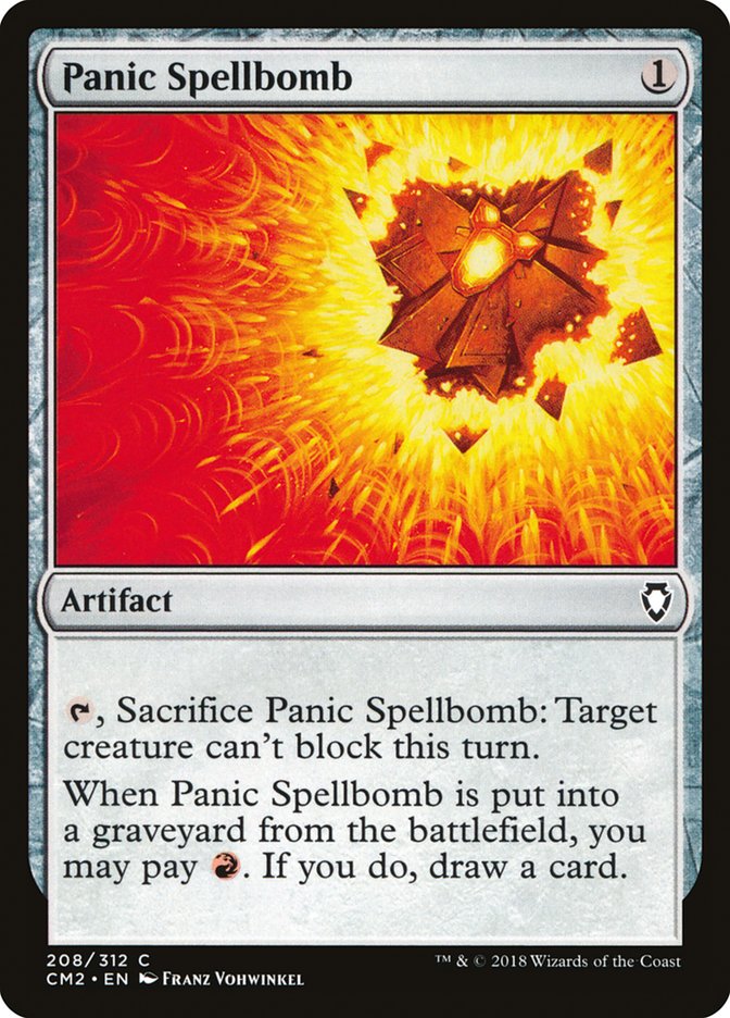 Panic Spellbomb [Commander Anthology Volume II] | Good Games Morley