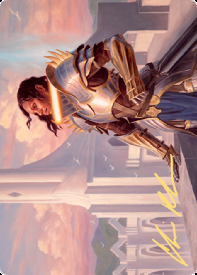 Tazri, Beacon of Unity Art Card [Zendikar Rising Art Series] | Good Games Morley