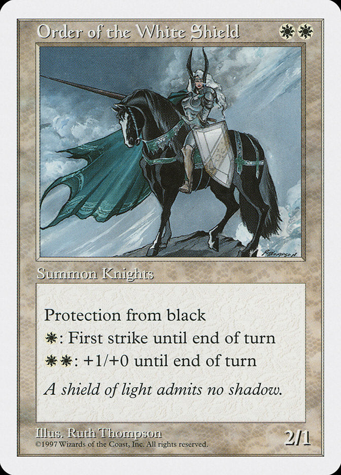 Order of the White Shield [Fifth Edition] | Good Games Morley