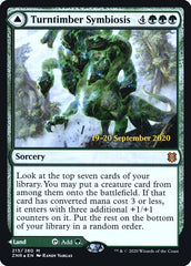 Turntimber Symbiosis // Turntimber, Serpentine Wood [Zendikar Rising Prerelease Promos] | Good Games Morley
