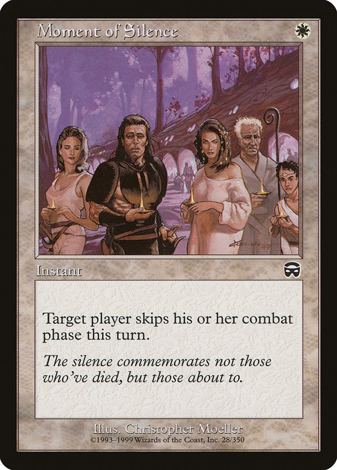 Moment of Silence [Mercadian Masques] | Good Games Morley