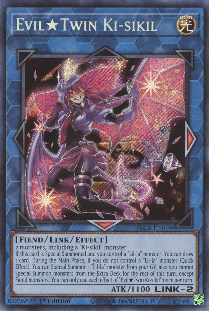 Evil Twin Ki-sikil [BLCR-EN096] Secret Rare | Good Games Morley