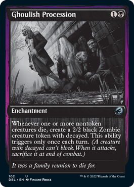 Ghoulish Procession [Innistrad: Double Feature] | Good Games Morley