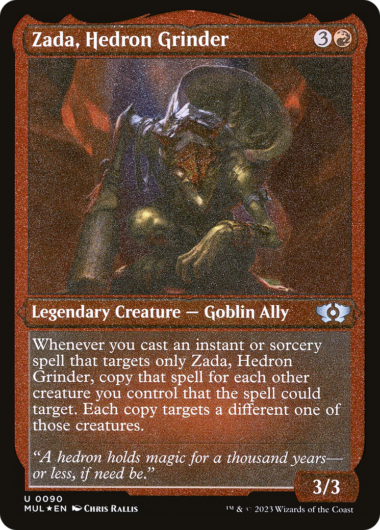 Zada, Hedron Grinder (Foil Etched) [Multiverse Legends] | Good Games Morley