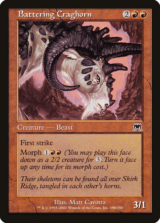 Battering Craghorn [Onslaught] | Good Games Morley