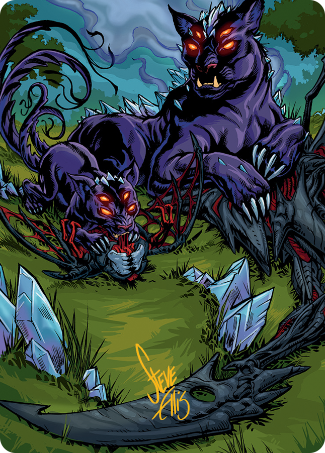 Lurrus of the Dream-Den Art Card (Gold-Stamped Signature) [March of the Machine Art Series] | Good Games Morley