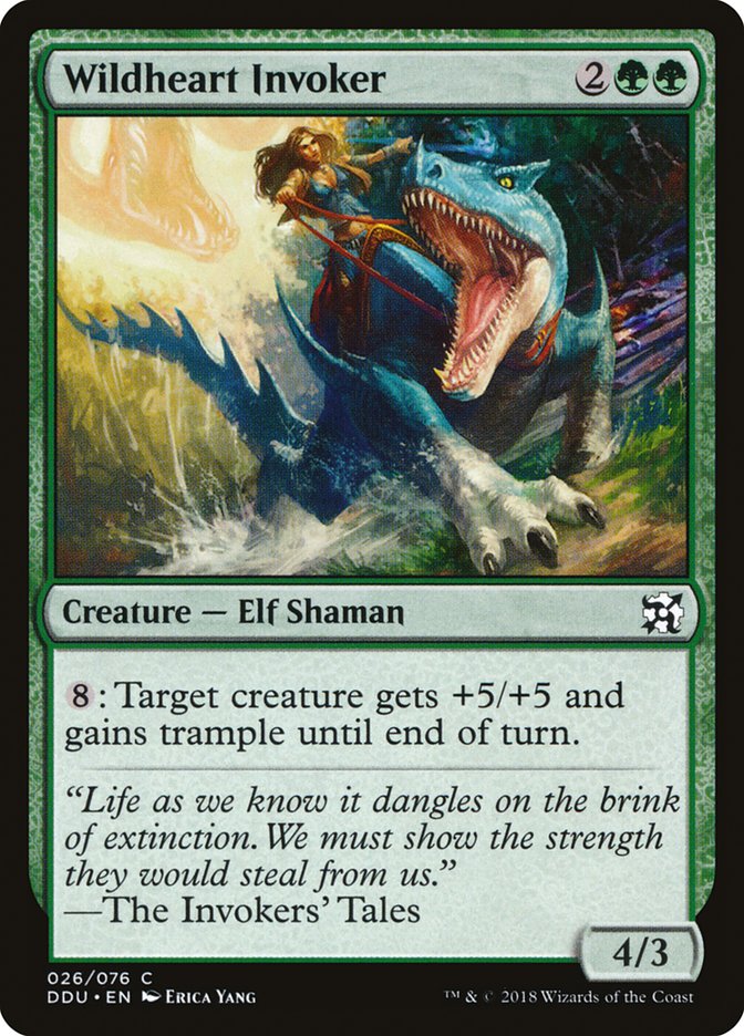 Wildheart Invoker [Duel Decks: Elves vs. Inventors] | Good Games Morley