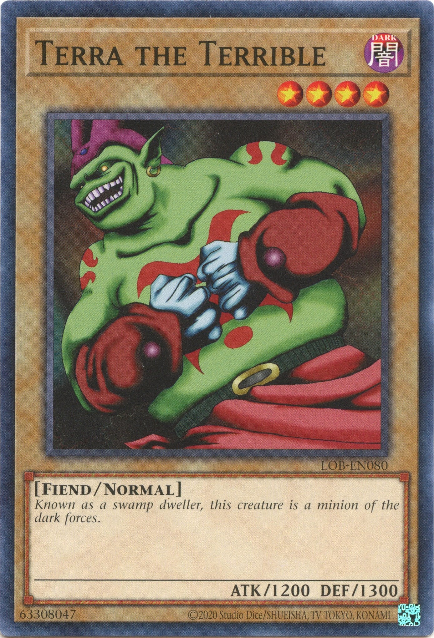 Terra the Terrible (25th Anniversary) [LOB-EN080] Common | Good Games Morley