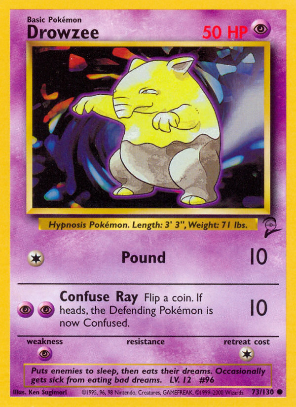 Drowzee (73/130) [Base Set 2] | Good Games Morley