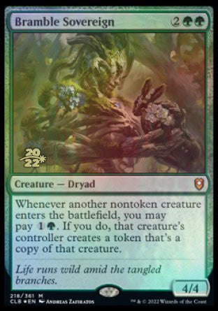 Bramble Sovereign [Commander Legends: Battle for Baldur's Gate Prerelease Promos] | Good Games Morley