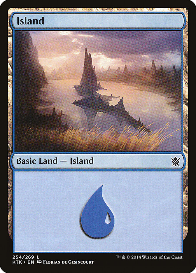 Island (254) [Khans of Tarkir] | Good Games Morley