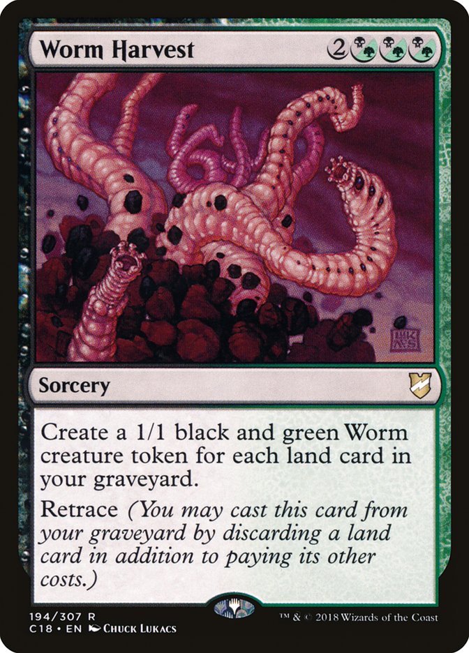 Worm Harvest [Commander 2018] | Good Games Morley