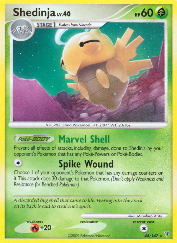 Shedinja (44/147) [Platinum: Supreme Victors] | Good Games Morley