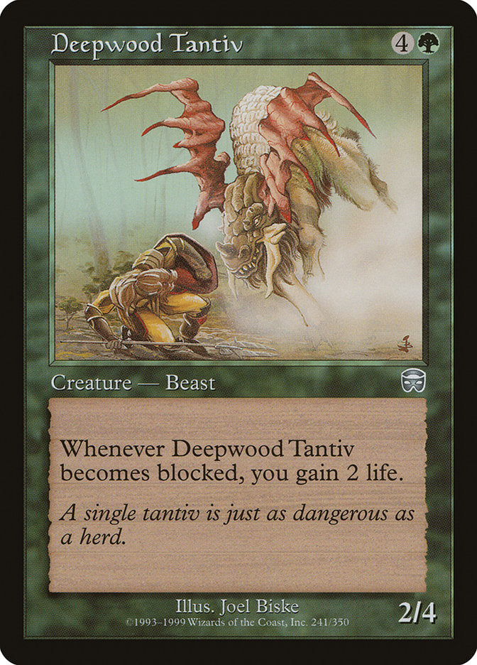 Deepwood Tantiv [Mercadian Masques] | Good Games Morley