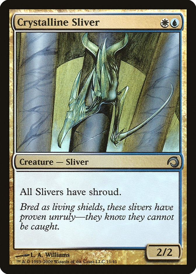 Crystalline Sliver [Premium Deck Series: Slivers] | Good Games Morley