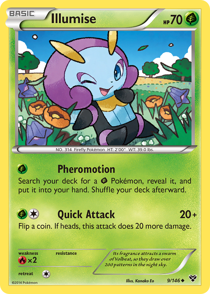 Illumise (9/146) [XY: Base Set] | Good Games Morley