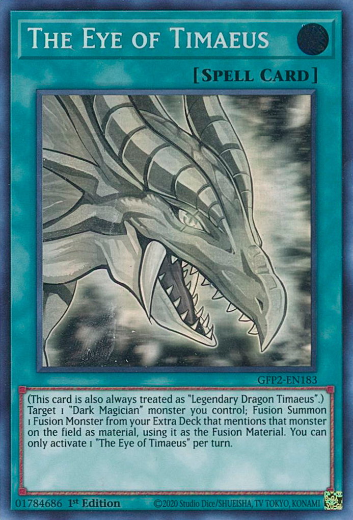 The Eye of Timaeus [GFP2-EN183] Ghost Rare | Good Games Morley